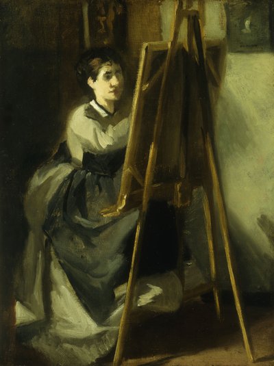 La jeune élève, vers 1870 - Eva Gonzalès