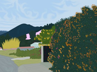 Chiriqui, Panama, vers 2020-24 (art numérique) - Evan Sklar