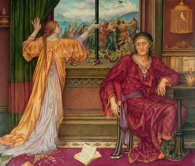 La cage dorée - Evelyn De Morgan