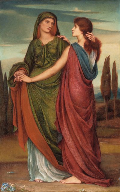 Naomi et Ruth, 1887 - Evelyn De Morgan