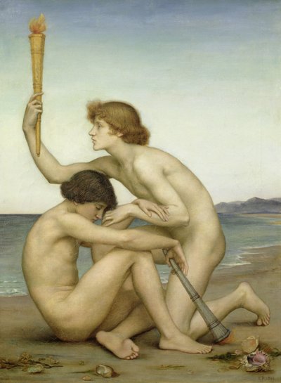 Phosphore et Hespérus, 1881 - Evelyn De Morgan