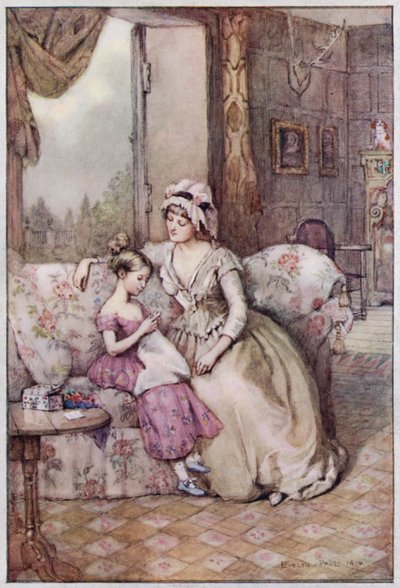 Illustration pour Cranford de Mrs Gaskell - Evelyn Paul