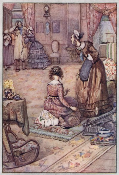 Illustration pour Cranford de Mrs Gaskell - Evelyn Paul