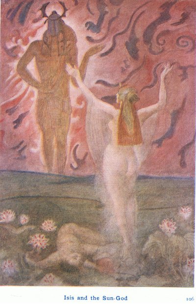 Isis et le dieu soleil Râ - Evelyn Paul