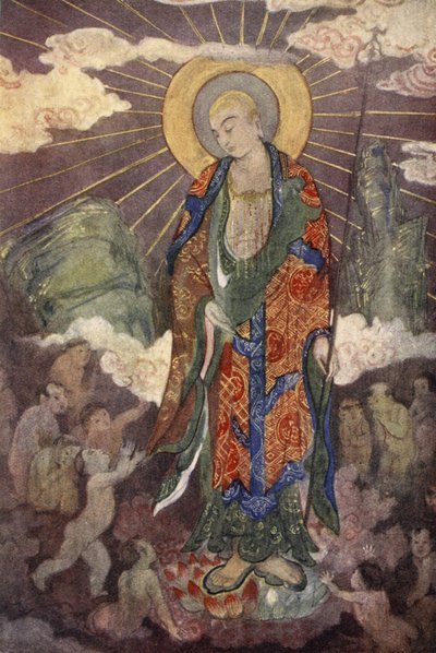 Jizo, le dieu des enfants, illustration de 