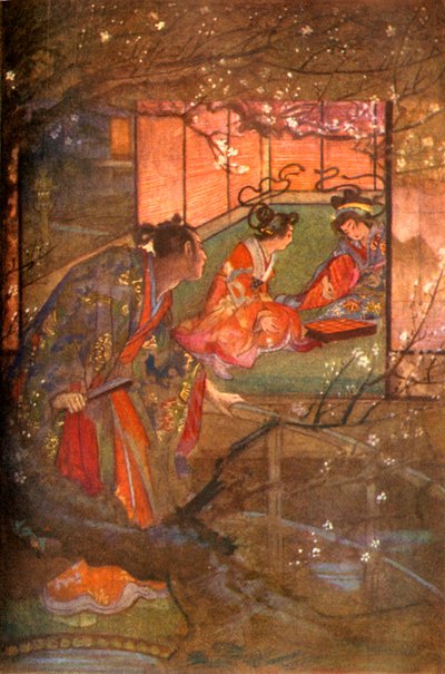 Kato Sayemon dans son palais du shogun Ashikaga, 1912 - Evelyn Paul