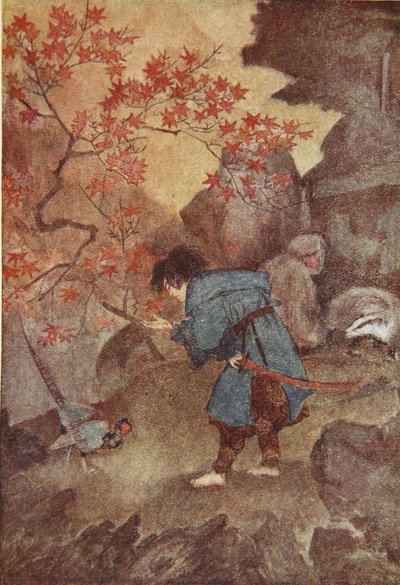 Momotaro et le faisan, illustration de 