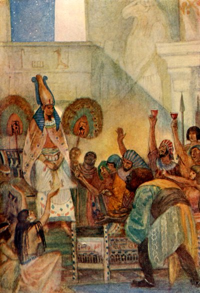 Osiris trompé dans le Coffre, 1915 - Evelyn Paul