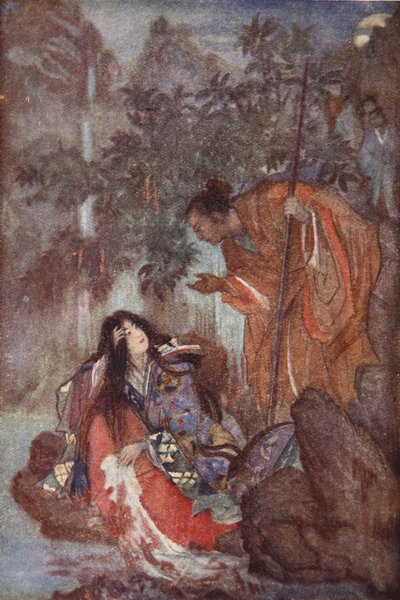 Raiko et la jeune fille enchantée, illustration de 