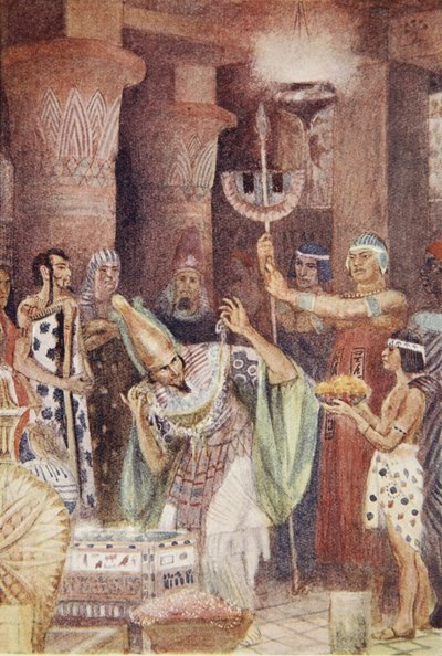 La chambre au trésor de Rhampsinites, illustration de 
