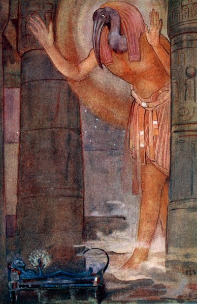 Thoth et le Magicien en Chef, 1925 - Evelyn Paul
