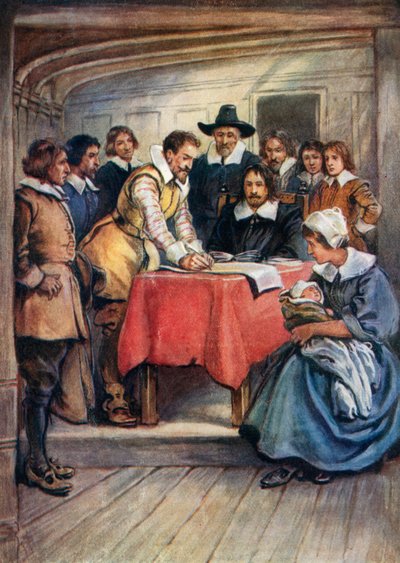 Illustration pour les Jeunes Pèlerins - Evelyn Stuart Hardy