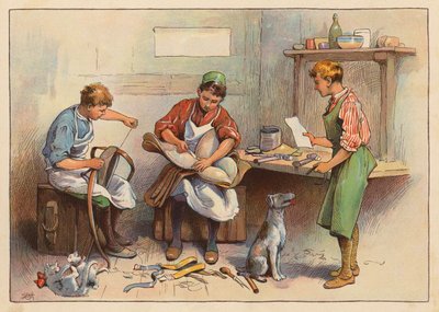 Petits Travailleurs : Le Sellier et le Harnacheur - Evelyn Stuart Hardy