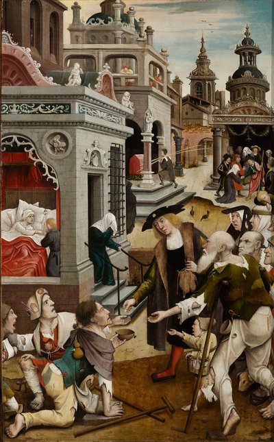 Scène de la vie de Saint Roch, 1517 - Everaert Orley