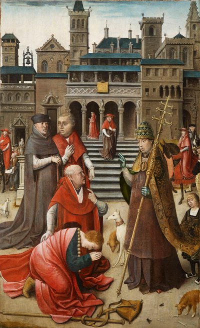 Scène de la vie de Saint Roch, 1517 - Everaert Orley