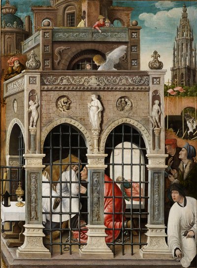 Scène de la vie de Saint Roch, 1517 - Everaert Orley