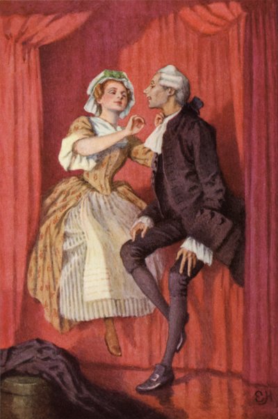 Illustration pour Un voyage sentimental de Laurence Sterne - Everard Hopkins