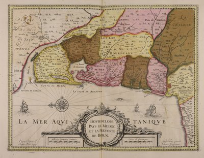 Bourdelois, pays de Medoc et la prevoste de Born - Everard Symonsz van Hamersveldt