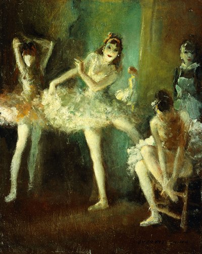 Filles de ballet - Everett Shinn