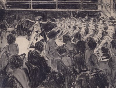Scène de cabaret - Everett Shinn