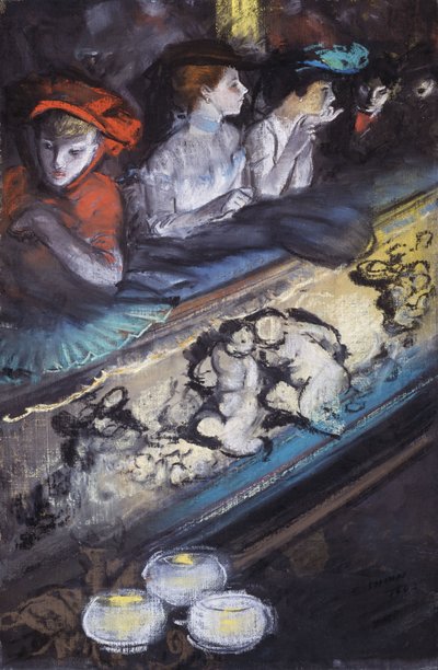 Dans la loge - Everett Shinn