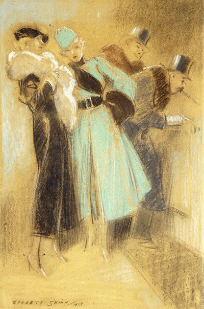 Au pire, nous regarderons ses gravures - Everett Shinn