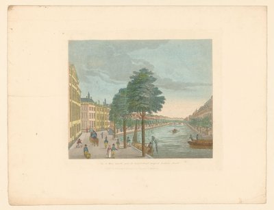 Vue du Herengracht près de la Spiegelstraat à Amsterdam - Evert Maaskamp