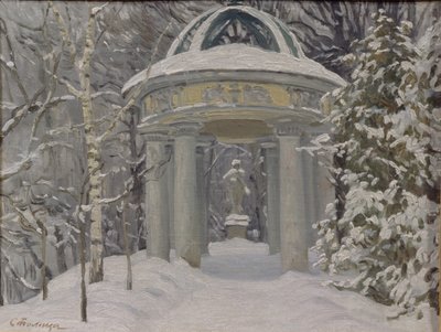 Kiosque au domaine Naydenov, 1923 - Evgeni Ivanovich Stolitsa
