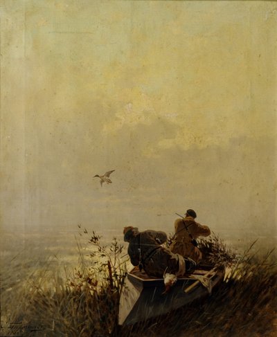 Chasse au canard, 1905 - Evgeny Alexandrovich Tichmenev