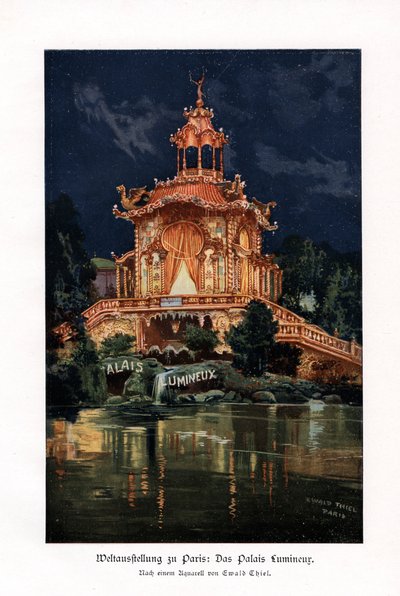 Le Palais Lumineux, Exposition Universelle de Paris, 1900 - Ewald Thiel