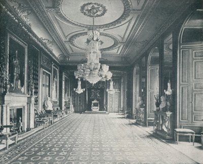 La salle du trône, château de Windsor, vers 1899, 1901 - Eyre and Spottiswoode