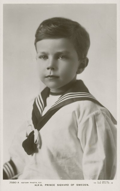 SAR le prince Sigvard de Suède, 1913 - F.A Swaine
