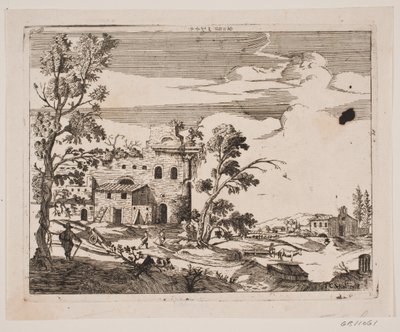 Paysage italien - F.C. Scholten