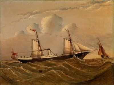 Steamer Alster - F.M.P. Wheldon