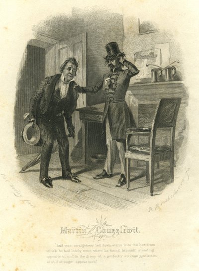 Martin Chuzzlewit : M. Pecksniff - F.O.C. and McRae, C. John Darley