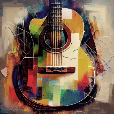 Guitare Abstraite - F. Abderrahim