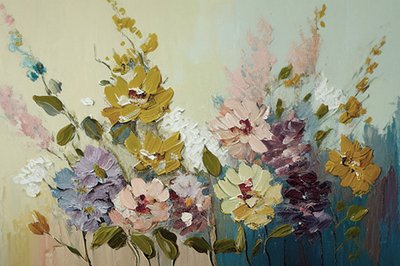 Roses vintage abstraites - F. Abderrahim