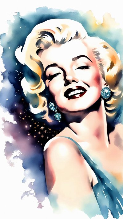 Portrait de Marilyn Monroe - F. Abderrahim