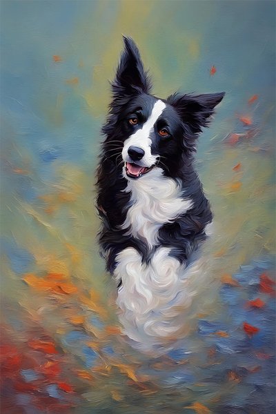Portrait de chien mignon - F. Abderrahim