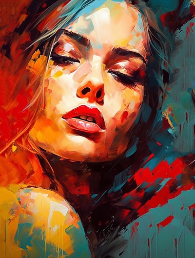 Portrait féminin magnifique - F. Abderrahim