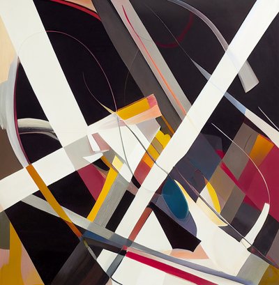 Peinture surréaliste contemporaine abstraite - F. Abderrahim