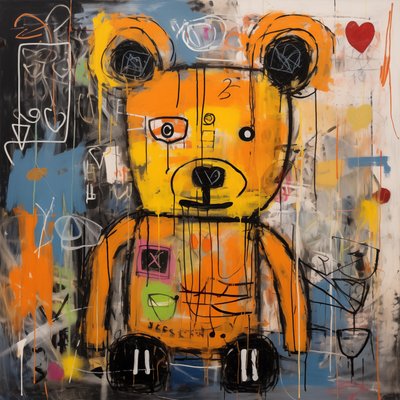 Peinture abstraite d
