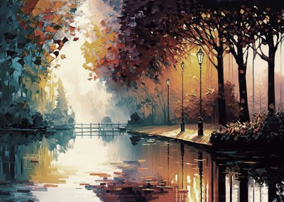 Peinture expressive d