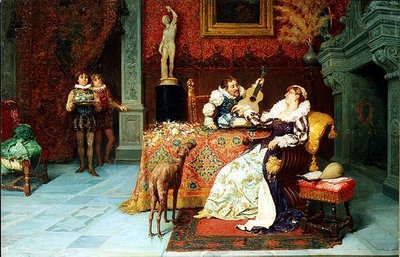 Une pause musicale - F. Berganini