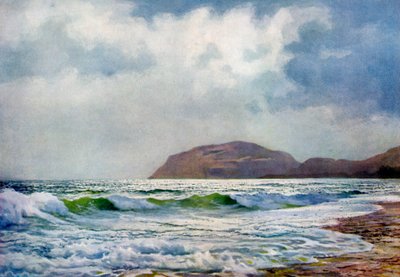 Un jour de tempête près de Llandudno, Pays de Galles, 1924-1926 - F. C. Varley