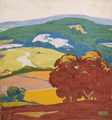 Affiche pour London Transport - F. Gregory Brown
