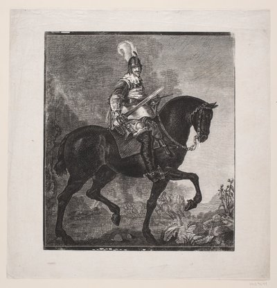 Karel van Mander : Christian IV à cheval - F. Hendriksen