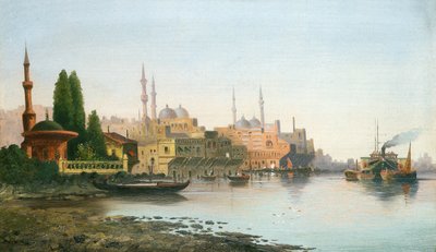 Vue de Constantinople - F. Herink