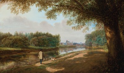 La Tamise à Isleworth - F. Holt