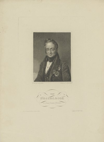 Portrait du comte Karl Robert Nesselrode, 1832 - F. L. Lehmann